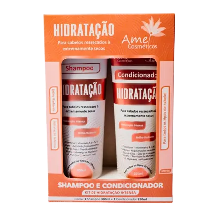 Pacote Shampoo e Condicionador Hidratante